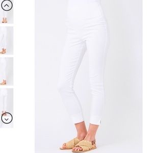 White Maternity Capris/Leggings | Ripe Brand